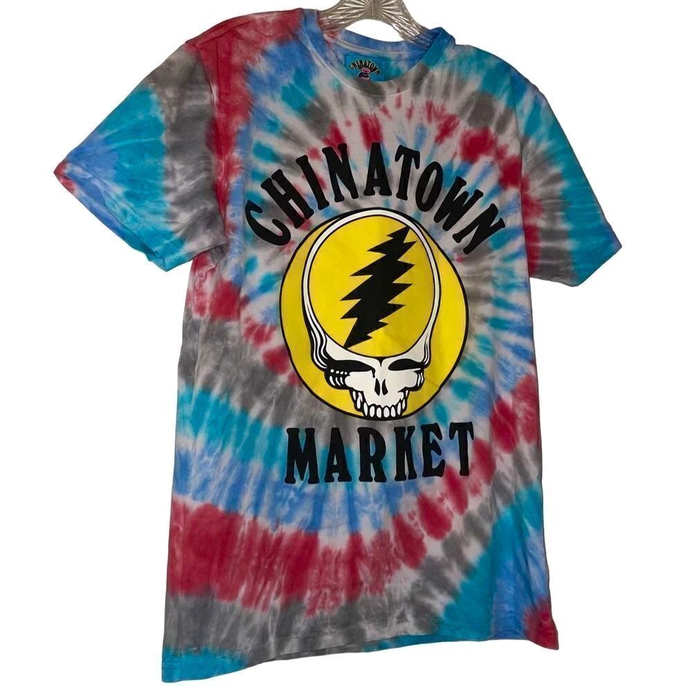 Chinatown Market Deadtown Spiral Tie Dye Tee